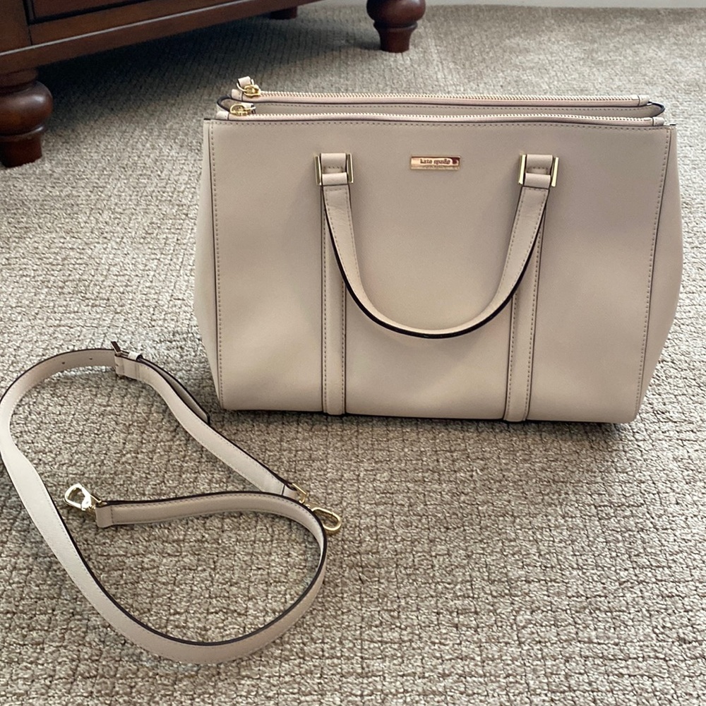 Kate spade cream tote bag